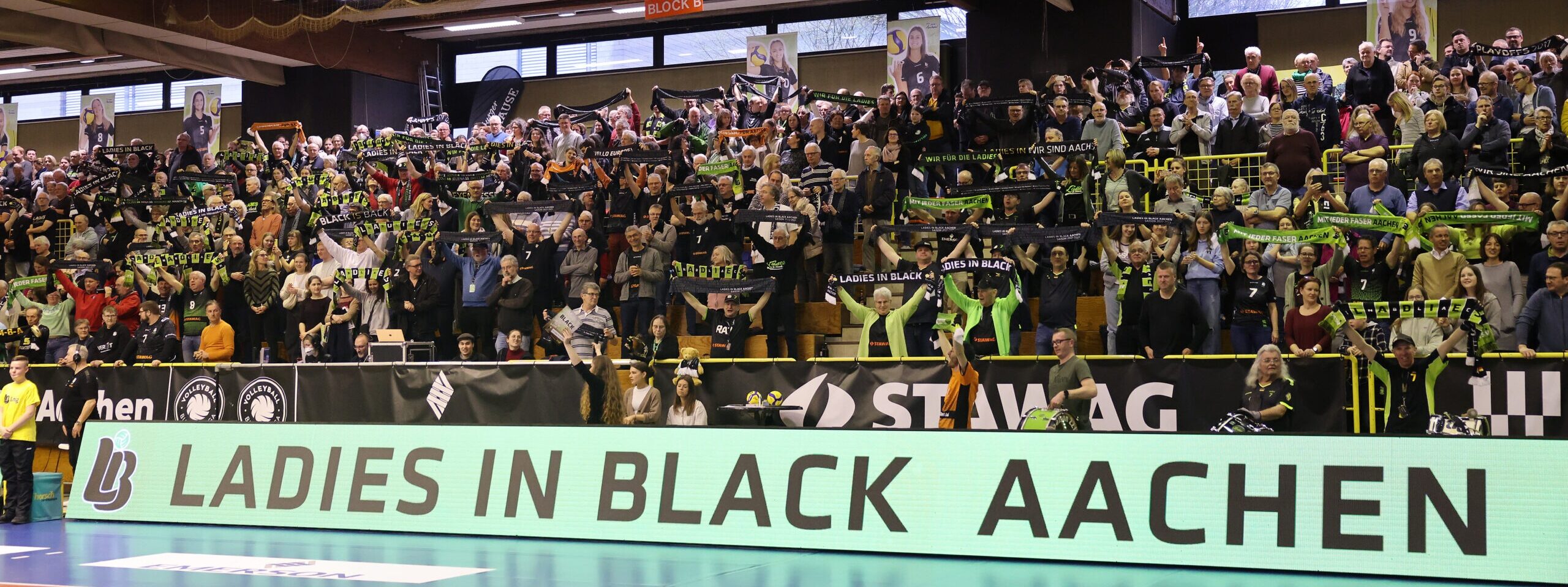 1. Volleyball-BundesligaLadies in Black Aachen – VC Wiesbaden